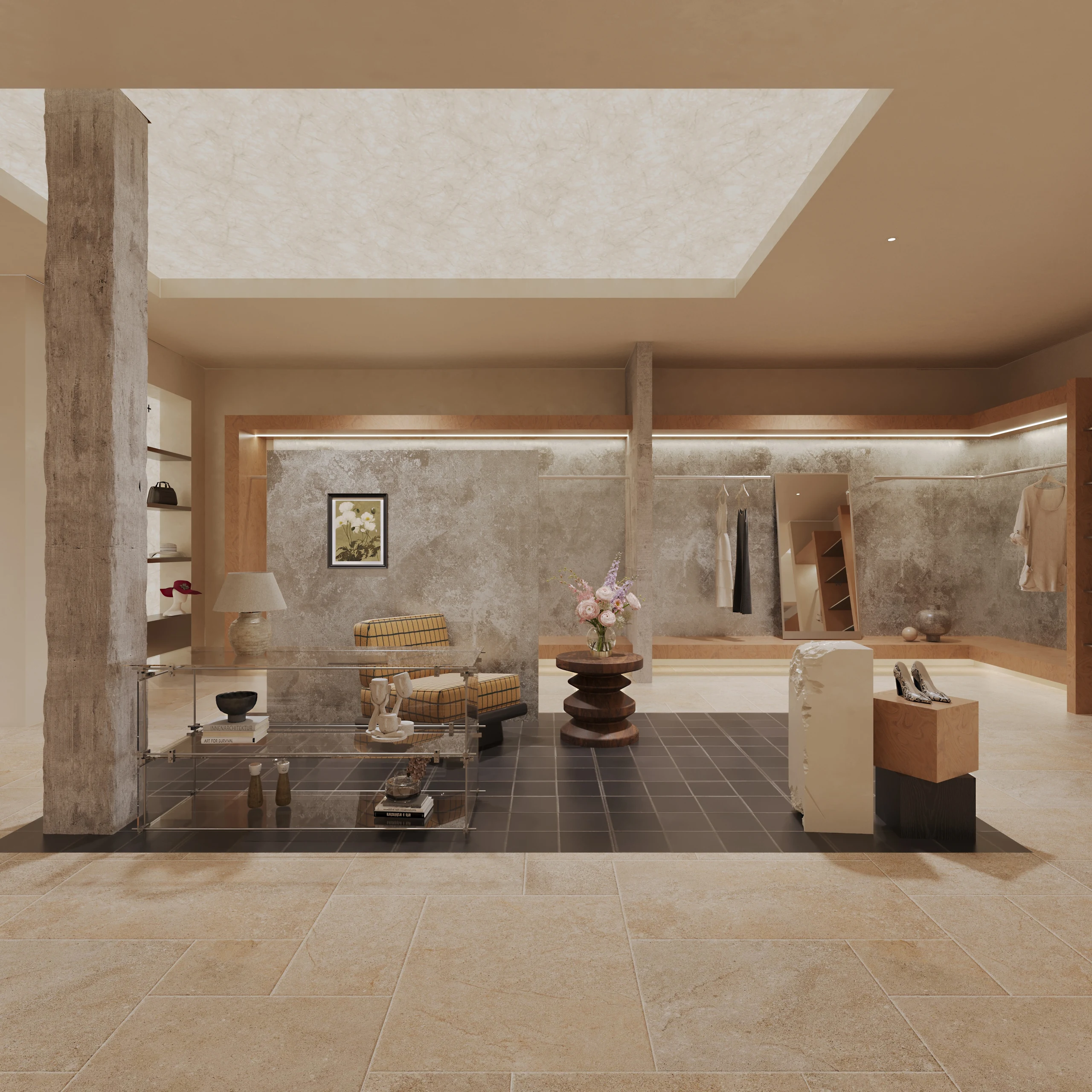 W+设计师买手店空间全景